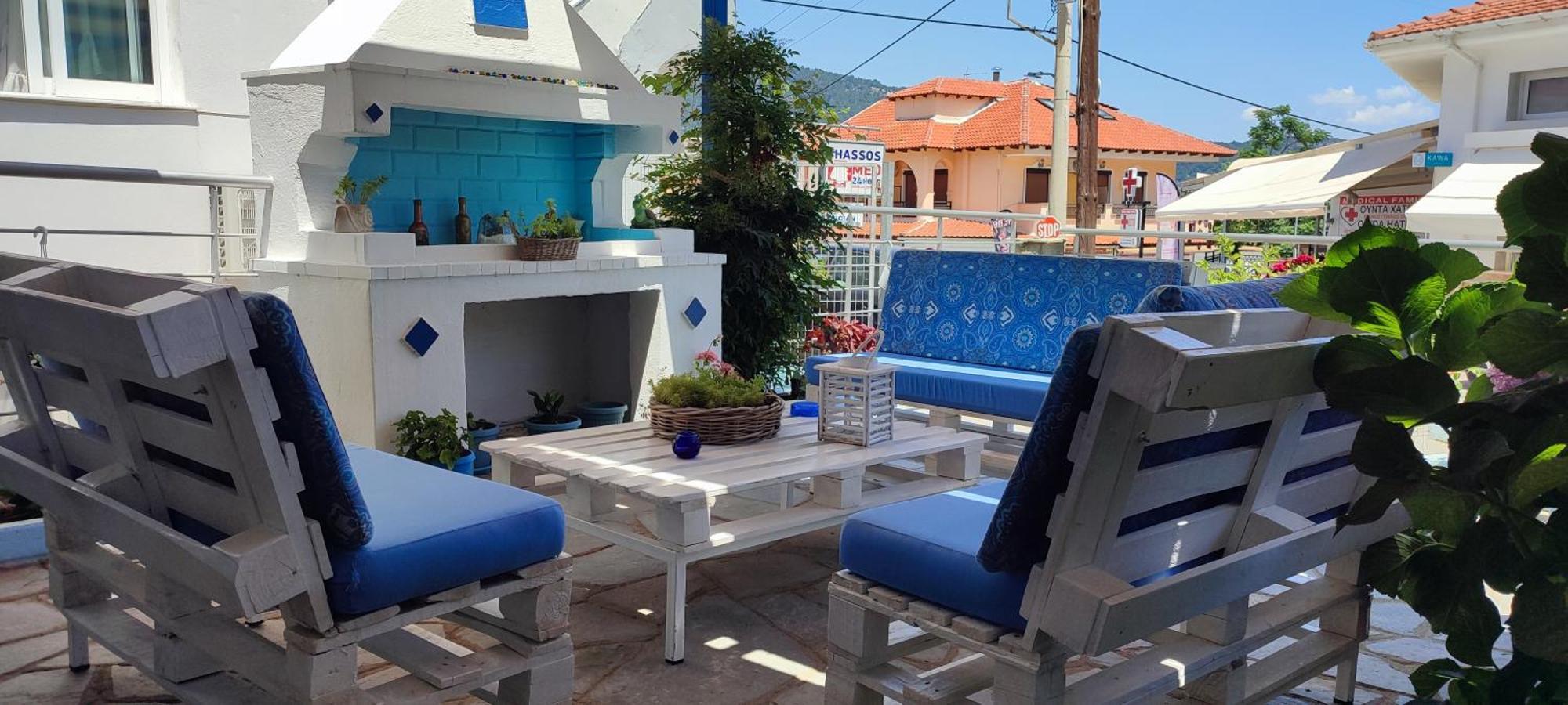 Celeste Deluxe Apartments Skala Potamia  Zewnętrze zdjęcie