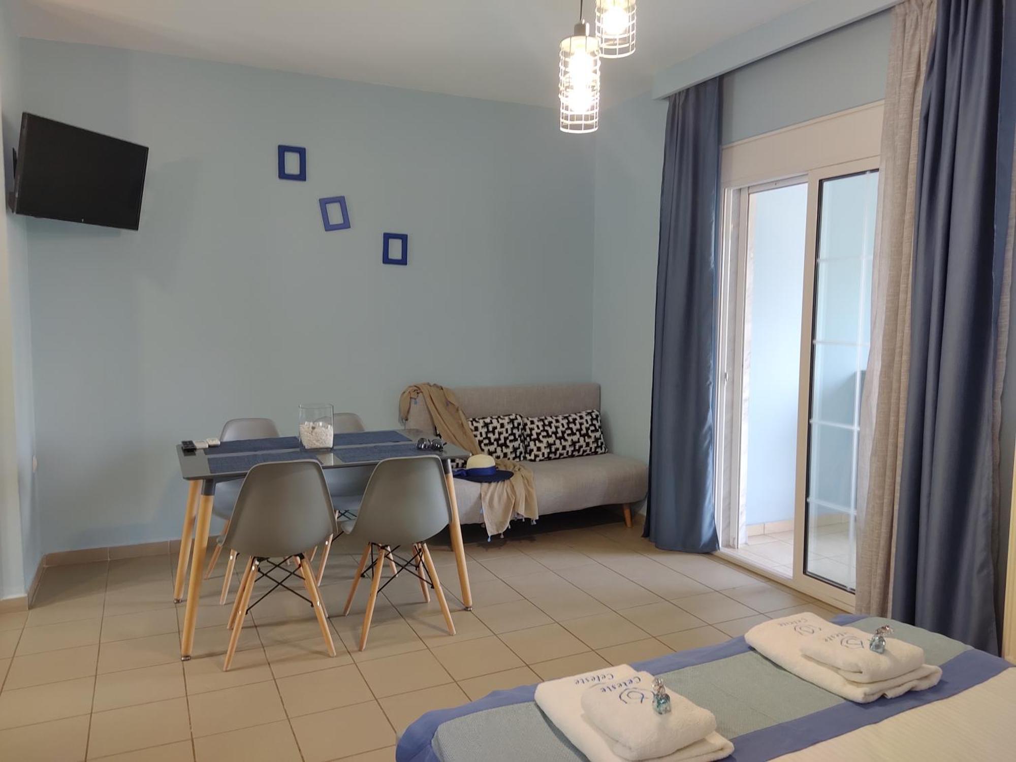 Celeste Deluxe Apartments Skala Potamia  Zewnętrze zdjęcie